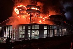 В Бельгии сгорел аквапарк за 33 миллиона евро