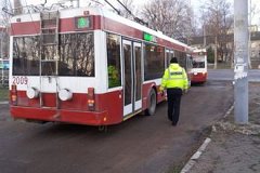 В Бельцах полицейские проверили троллейбусы: четыре машины не вышли на линии