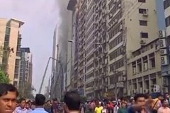 В Бангладеше при пожаре в небоскребе погибли 19 человек, 70 травмированы