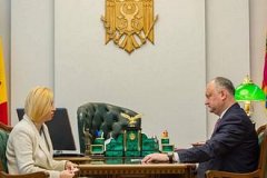 Президент Игорь Додон обсудил с Ириной Влах перенос выборов башкана