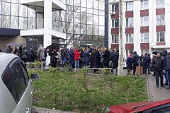 В Апелляционной палате Кишинева идет эвакуация: неизвестный сообщил о бомбе в здании.