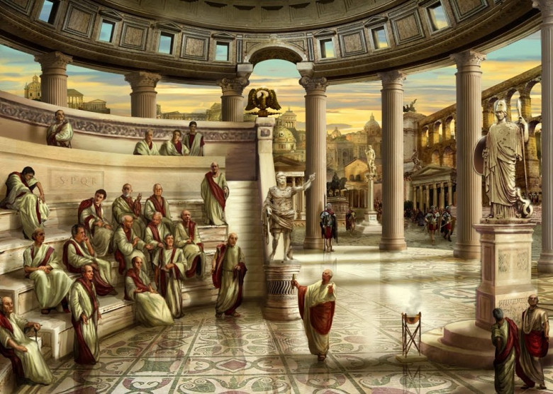 В Древнем Риме "местная власть" не получала зарплату...