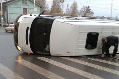 В Румынии перевернулся микроавтобус с гражданами Молдовы
